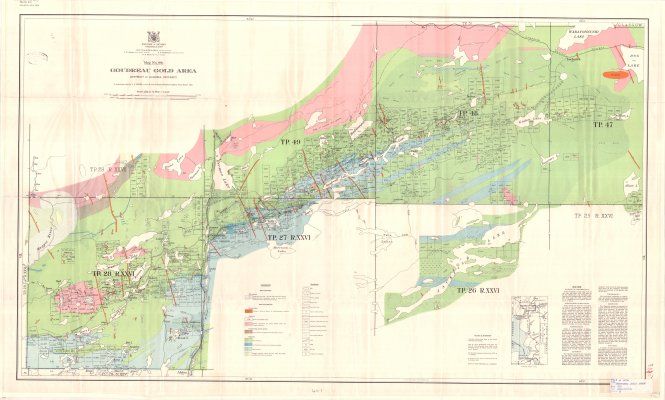 Goudreau Gold Area : District of Algoma, Ontario