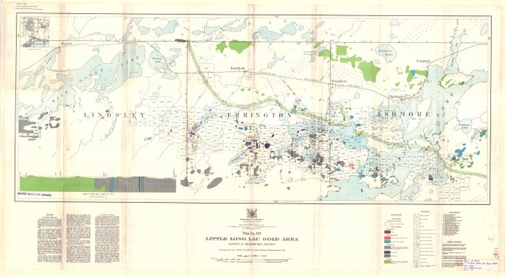 Little Long Lac Gold Area : District of Thunder Bay, Ontario