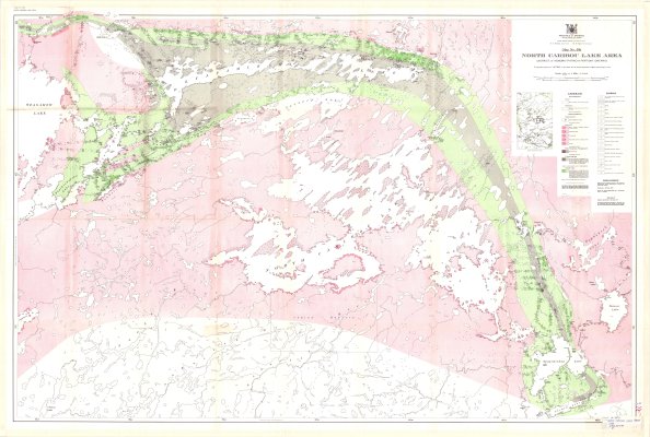 North Caribou Lake Area : District of Kenora (Patricia Portion), Ontario