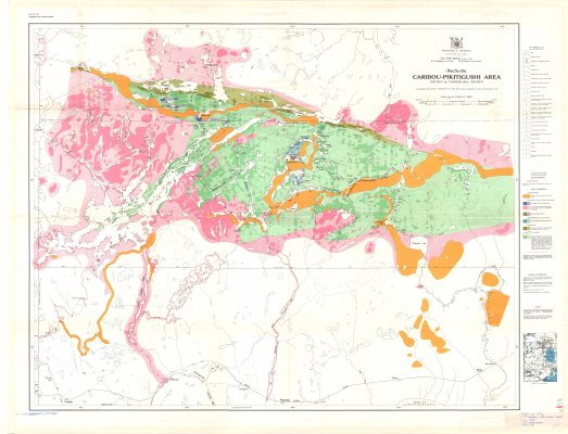 Caribou-Pikitigushi Area : District of Thunder Bay, Ontario