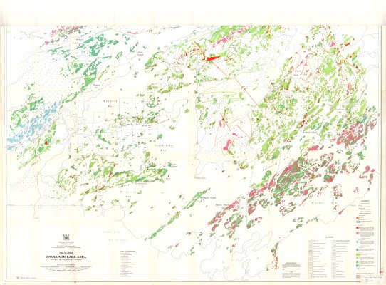 O'Sullivan Lake Area : District of Thunder Bay, Ontario