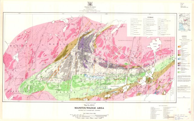 Manitouwadge Area : District of Thunder Bay, Ontario