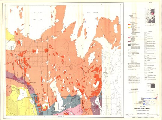 Frazer Lake Sheet : Thunder Bay District