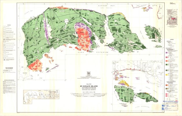 St. Ignace Island and Adjacent Islands : Thunder Bay District