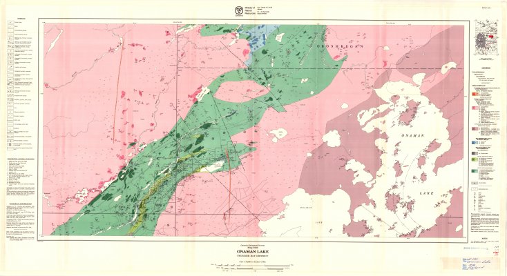 Onaman Lake : Thunder Bay District