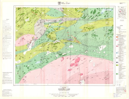 Gledhill Lake : Thunder Bay District