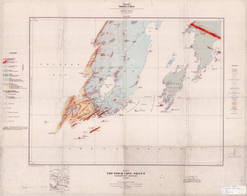 Thunder Cape Sheet : Thunder Bay District