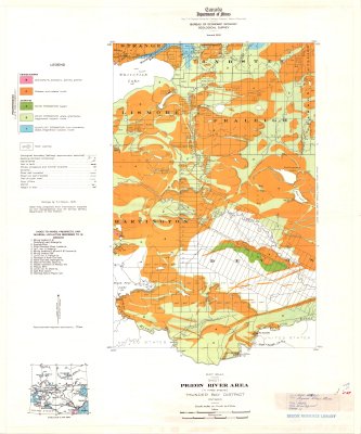 Pigeon River Area (Sheet 1)