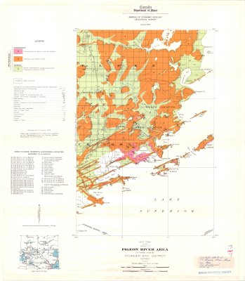 Pigeon River Area (Sheet 3)