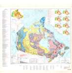 Principle mineral areas of Canada