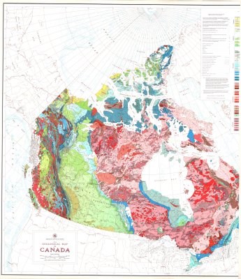 Geological Map of Canada