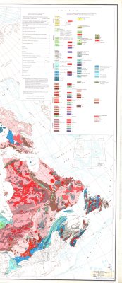 Geological Map of Canada (Legend)