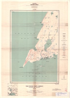 Thunder Cape Sheet : Thunder Bay District