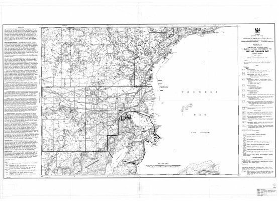 Quaternary geology and industrial mineral resources of the city of Thunder Bay