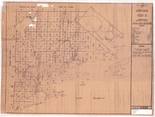 The Township of Crooks : District of Thunder Bay