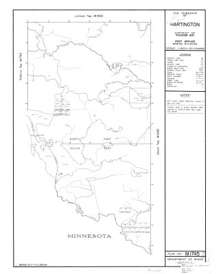 The Township of Hartington : District of Thunder Bay