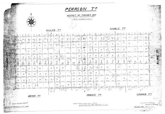 Pearson Tp. : District of Thunder Bay