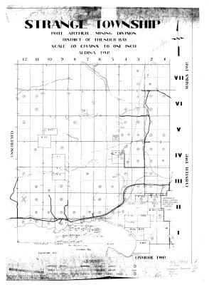 Strange Township : District of Thunder Bay