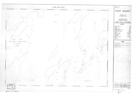 Area of Point Magnet : District of Thunder Bay