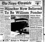Hijacker Now Believed To Be William Ponder