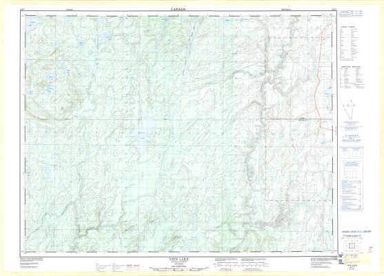 Vein Lake : Thunder Bay District