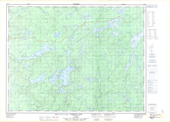 Barbara Lake : Thunder Bay District