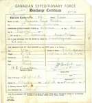 Fred Breckon Discharge Certificate