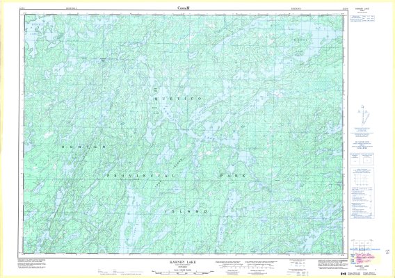 Kawnipi Lake : Rainy River District