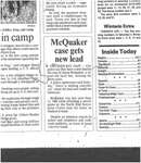 McQuaker case gets new lead