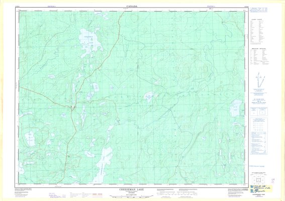 Cheeseman lake : Thunder Bay District