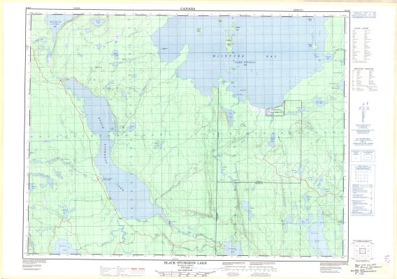 Black Sturgeon Lake : Thunder Bay District