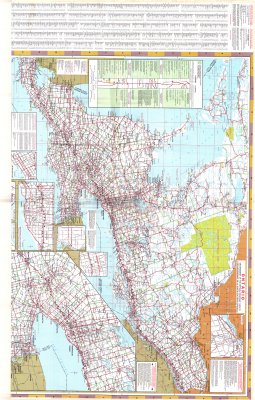 Ontario : Enlargement of the Official Road Map 1978/79 : (Upper half - Southern Ontario)