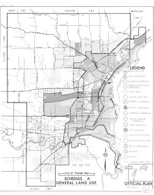 City of Thunder Bay Official Plan : Schedule &quot;A&quot; General Land Use