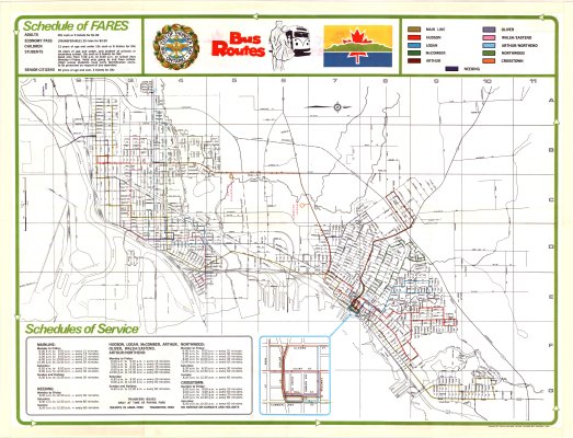 Your Thunder Bay Transit Map