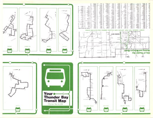 Your Thunder Bay Transit Map