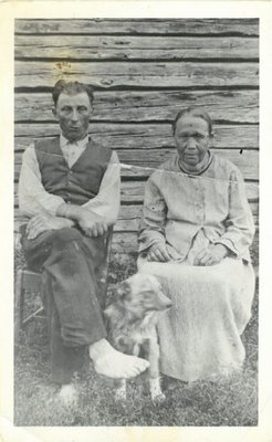Portrait, Couple with dog