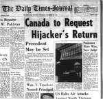 Canada To Request Hijacker's Return