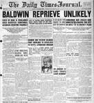 Baldwin Reprieve Unlikely