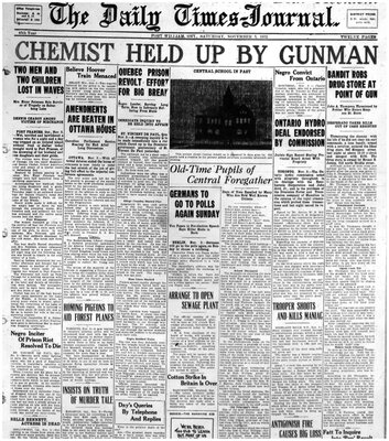 Chemist Held Up By Gunman