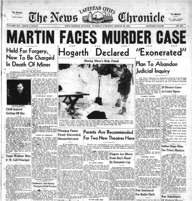 Martin Faces Murder Case