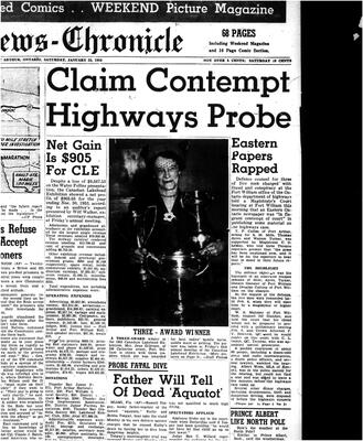 Claim Contempt Highways Probe