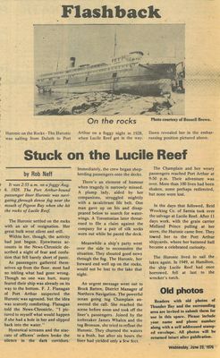 Stuck on the Lucile Reef