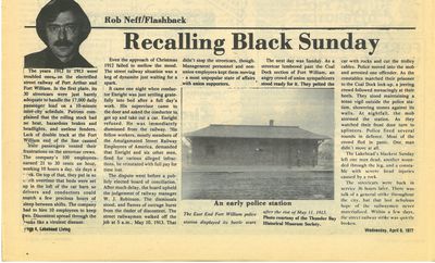 Recalling Black Sunday