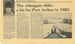 The toboggan slide: a hit for Port Arthur in 1885