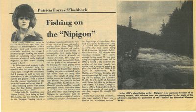 Fishing on the &quot;Nipigon&quot;