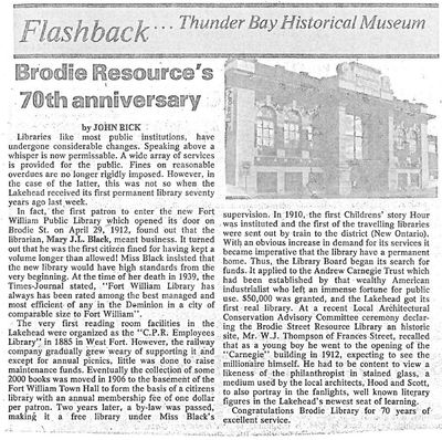 Brodie Resource's 70th anniversary