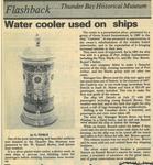 Water cooler used on ships