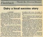 Dairy a local success story