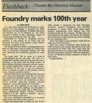 Foundry marks 100th year