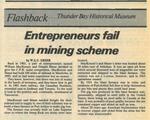 Entrepreneurs fail in mining scheme